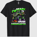 I'm Ready to Crush Kindergarten Monster Truck Boys Back to School Tees T Shirts