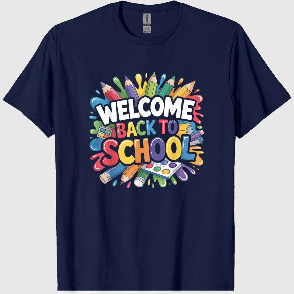 Welcome Back to School First Day of School Teachers Kids T-Shirt