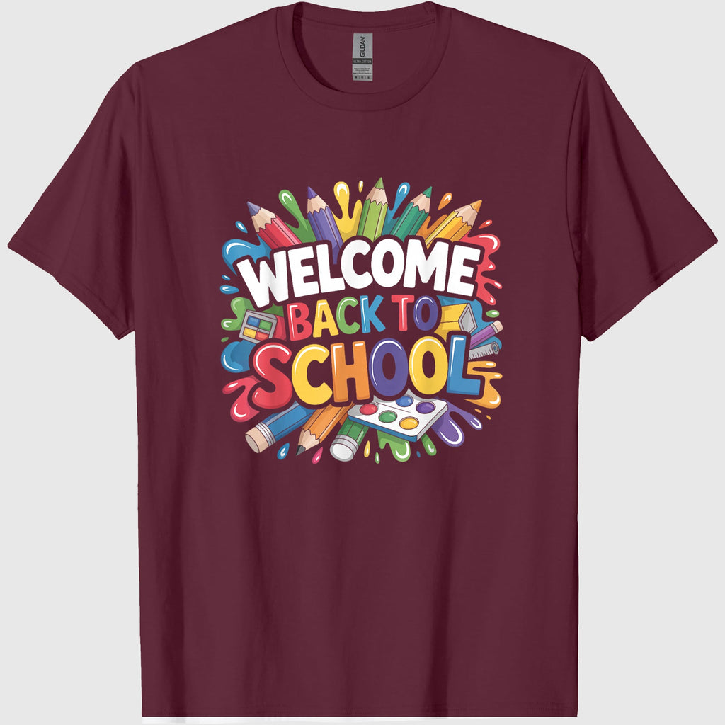 Welcome Back to School First Day of School Teachers Kids T-Shirt